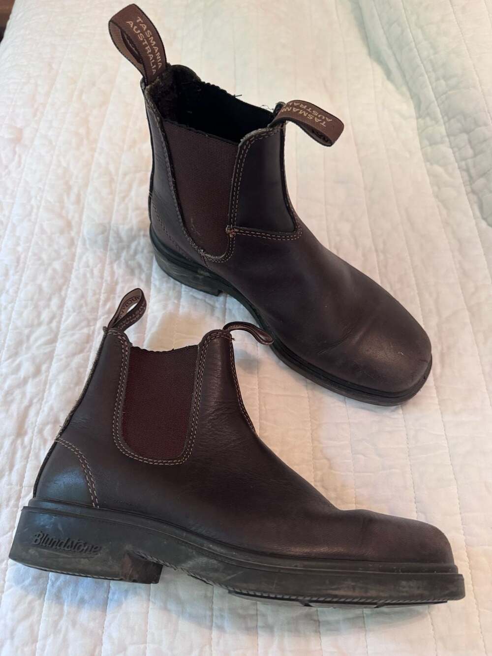 Blundstone Brown Chelsea Work Boots